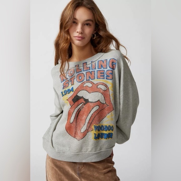 Urban Outfitters Tops - Rolling Stones Voodoo Lounge 1994 Sweatshirt Urban Outfitters Retro Oversized